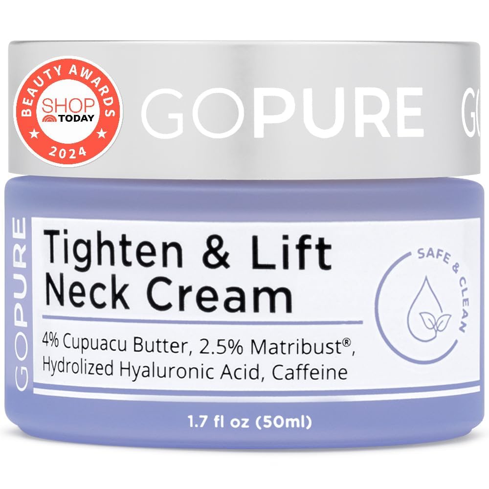 Crema reafirmante Gopure|Cuello Firme Sin Cirugía