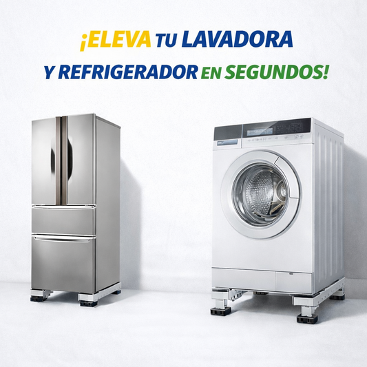 Dile adiós al desorden: Eleva tus electrodomesticos de forma rápida y segura