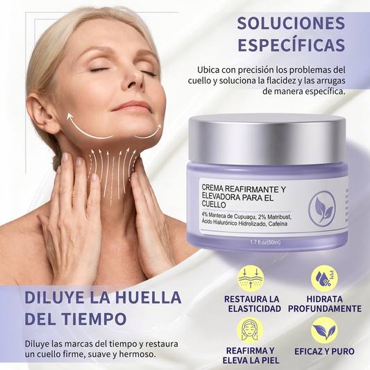 Crema reafirmante Gopure|Cuello Firme Sin Cirugía