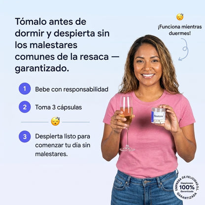 Restore: Que una Noche de Tragos No te cueste el Día Siguiente
